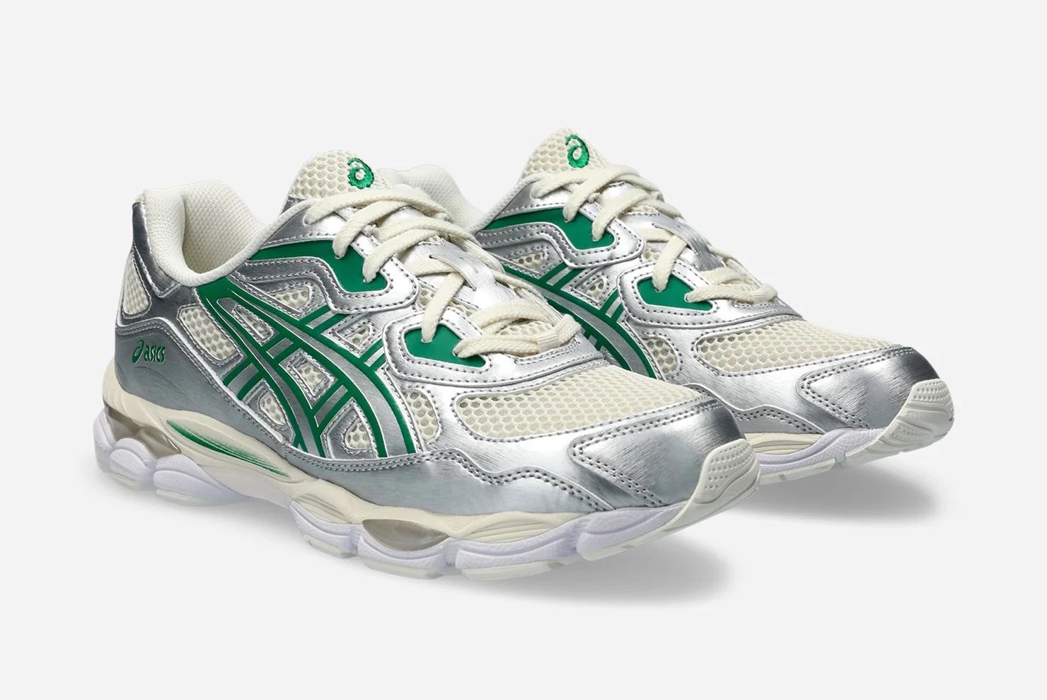 Asics sale femme argent