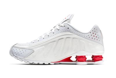 Neymar Nike Shox R4 Collaboration Official White Release Date Lateral