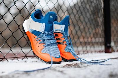 Adidas Response Trail Boost Core Blue Energy Orange 3
