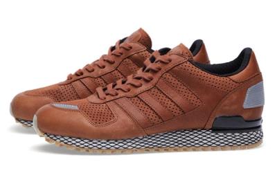 Adidas Originals Zx 700 Gum And Perf Pack Brown Profile 1