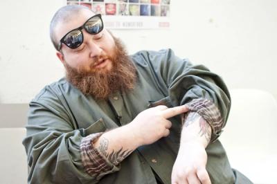 Action Bronson At Sneaker Freaker With Tattoos 1