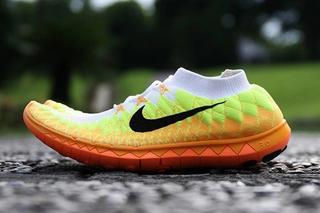 nike free 4.0 flyknit orange
