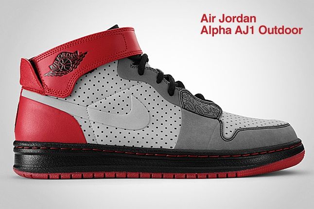 Air Jordan Alpha Aj1 Outdoor Red 1