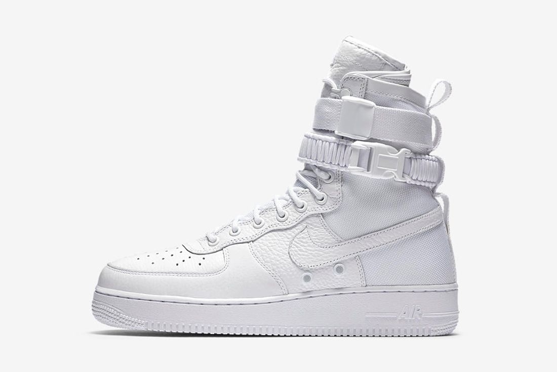 Nike SF Air Force 1 (Triple White) - Sneaker Freaker
