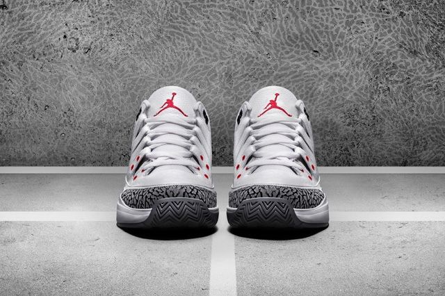 Nike Zoom Vapor Aj3 White Cement Releases