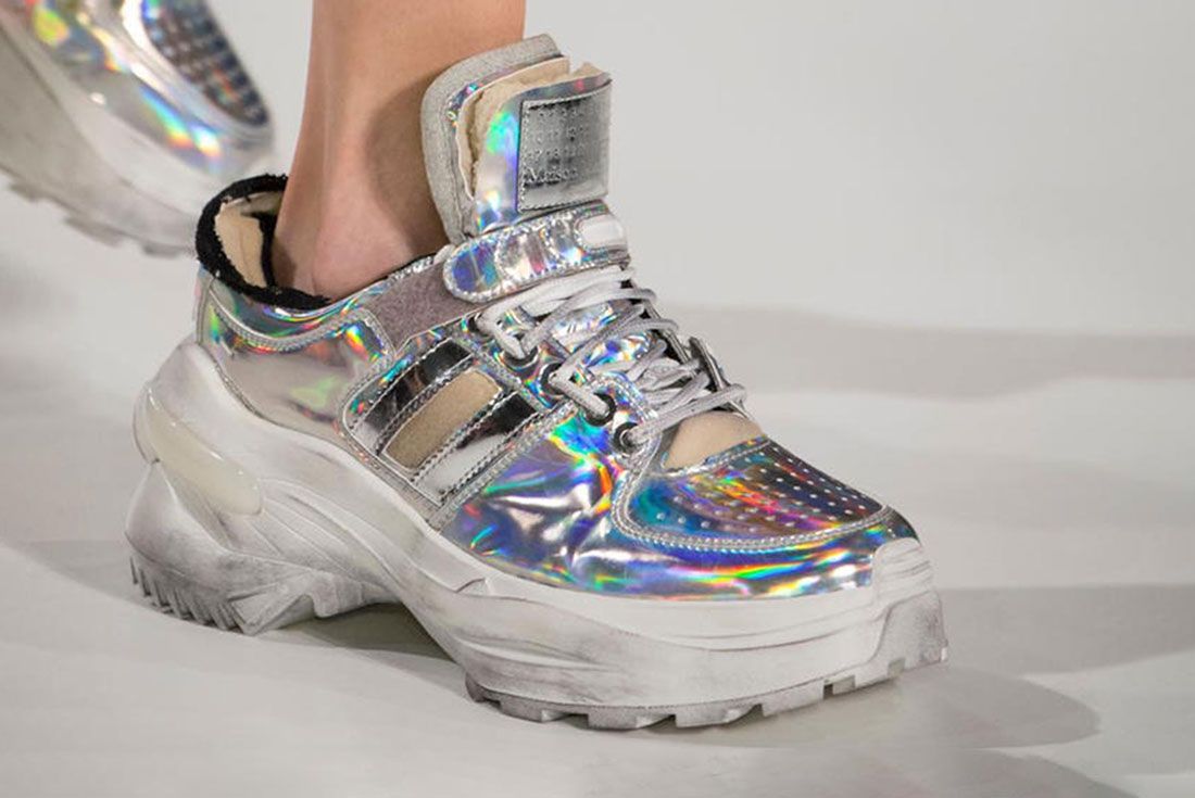 Maison Margiela Fall Winter Paris Fashion Week Sneakers 2 On Foot