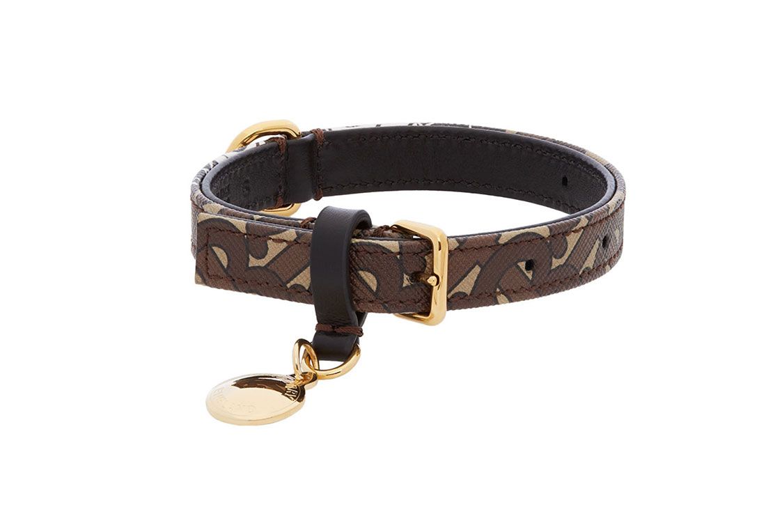 Ssesne Burberry Dog Collar Brown