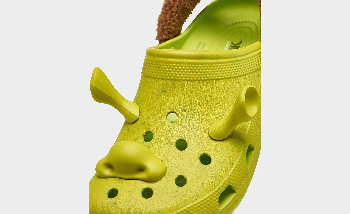 Crocs has limited-edition ogre-green Shrek Crocs for kids