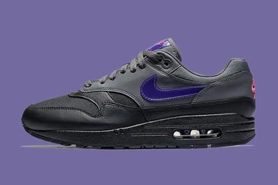 Nike Air Max 1 Black Purple 1