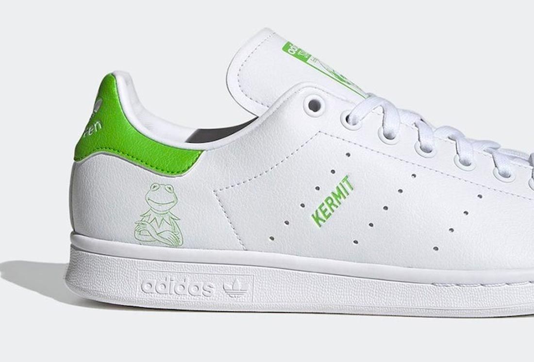 The Kermit the Frog x adidas Stan Smith is Green in More Ways than One ...