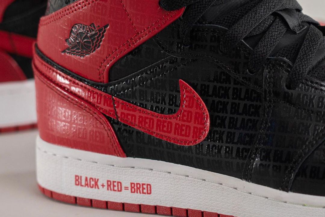 On-Foot Look At the Air Jordan 1 Mid 'Bred' - Sneaker Freaker