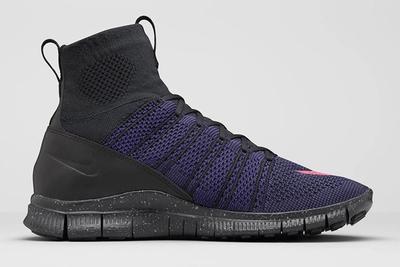Nike Free Flyknit Mercurial Black Court Purple 4