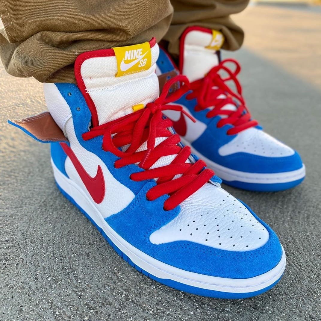 Nike SB Dunk High Doraemon