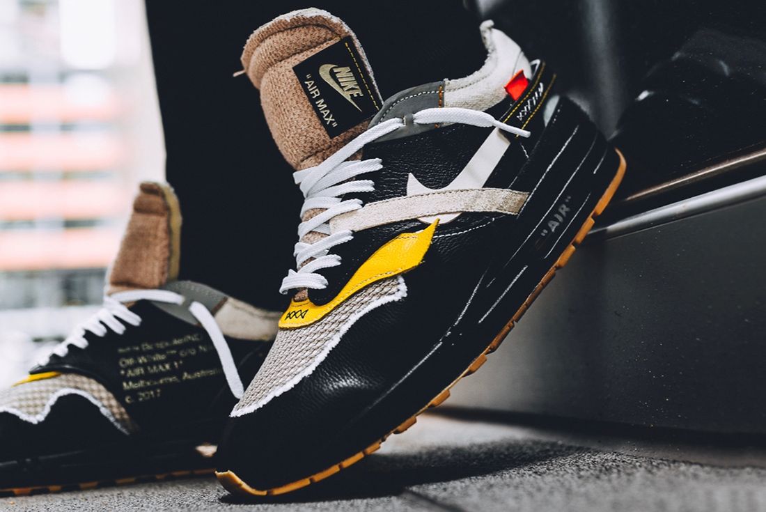 Nike Air Max 1 'Off-White' Pack - Black Edition bespokeind