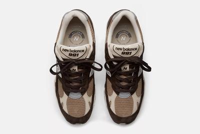 New Balance 991 Finale Pack Delicioso Silver Mink Brown Neutral Beige Sneakers Footwear