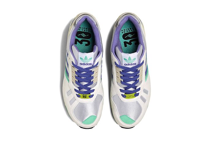 Adidas Zx 7000 White Lilac Green Fu8404 Release Date Top Down