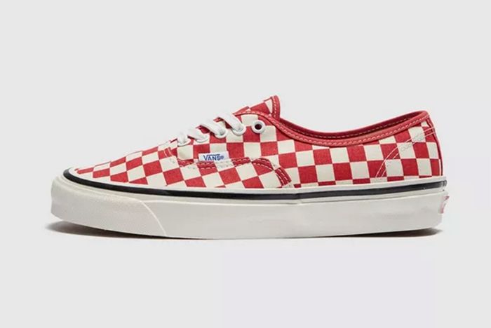 Vans Authentic Red Checkerboard Sale