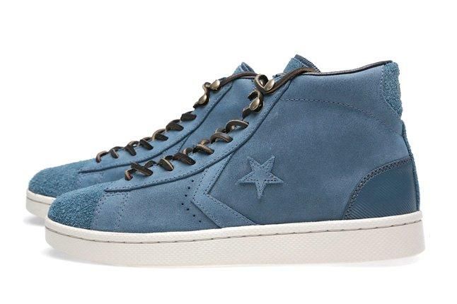 Converse First String Pro Leather Mid Zip 8