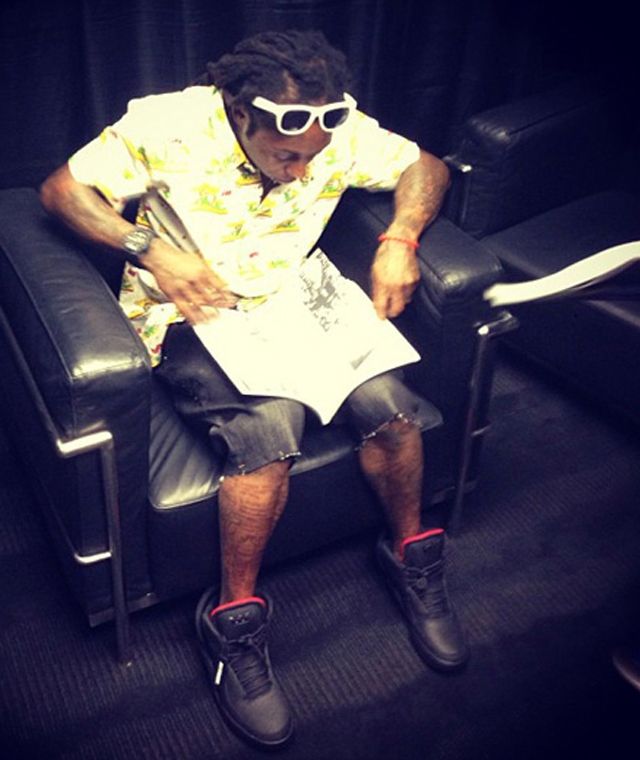 Lil Wayne Wearing a Full Louis Vuitton SS22 Outfit on I Am Athlete
