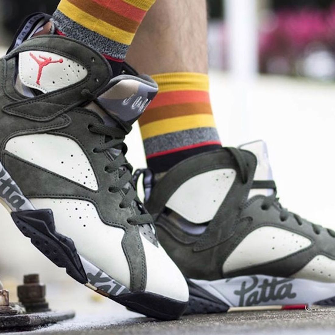 boca siguiente mensaje On-Foot! Air Jordan 7 Patta 'Icicle' - Sneaker Freaker