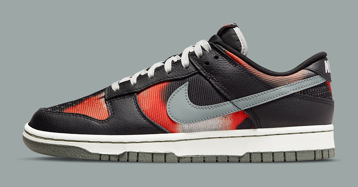 Black orange nike outlet dunks