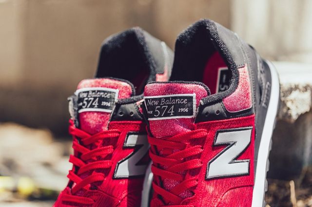 New Balance 574 Red Sweatshirt Releases