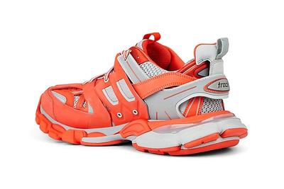Balenciage Track Sneaker Orange Rear