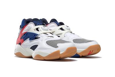 Reebok Pump Court White Collegiate Navy Red Chalk Fv5565 Front Angle