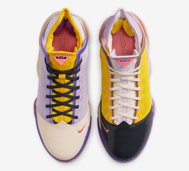 Official Images: Nike LeBron 19 Low ‘Mismatch’ - Sneaker Freaker