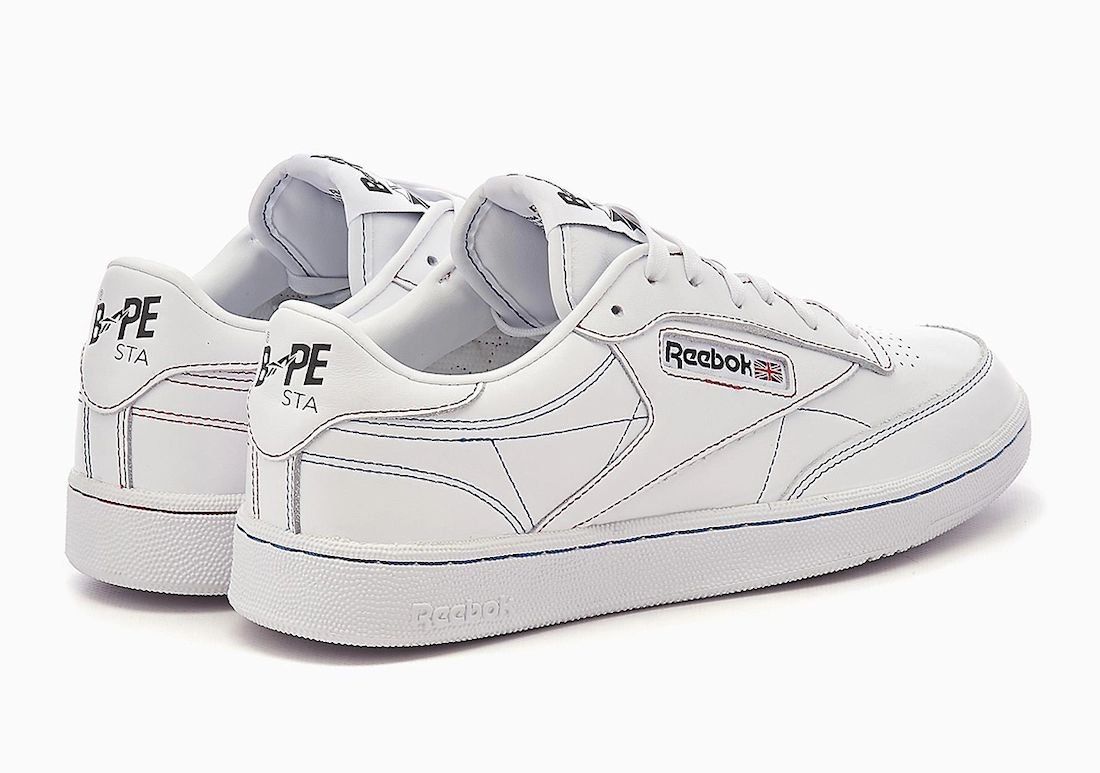 BAPE x Reebok Club C