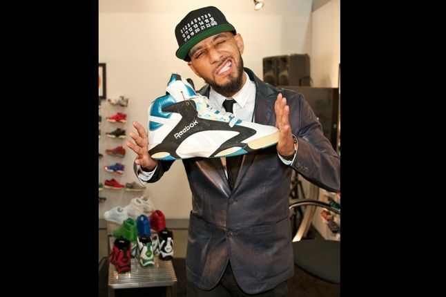 Reebok Shaq Launch Swizz Beatz 1