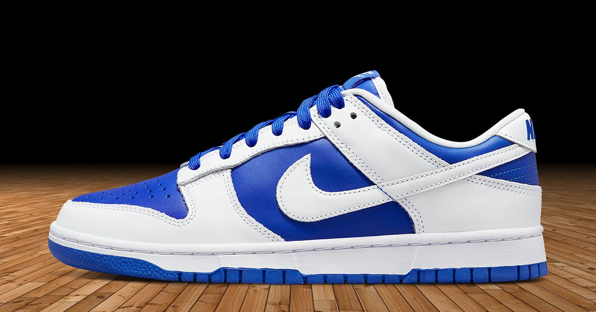 Release Date! Nike Dunk Low 'Racer Blue' - Sneaker Freaker