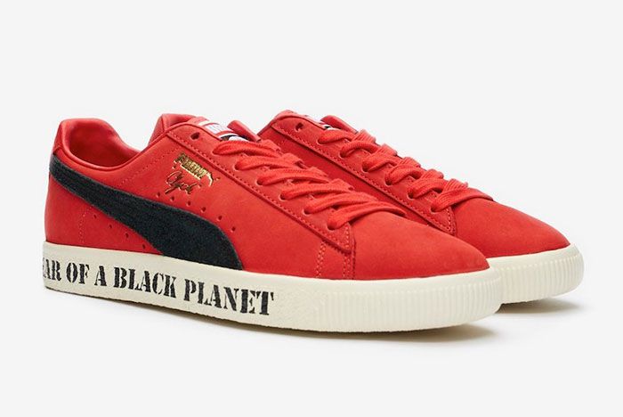 Public Enemy Puma Clyde Front Angle