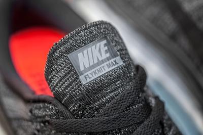 Nike Flyknit Max Black Dark Grey 4
