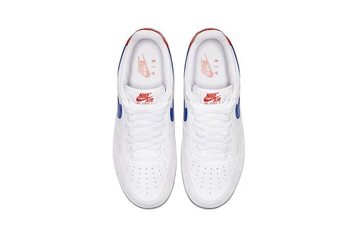 Nike Air Force 1 Red White Blue Top Shot 4