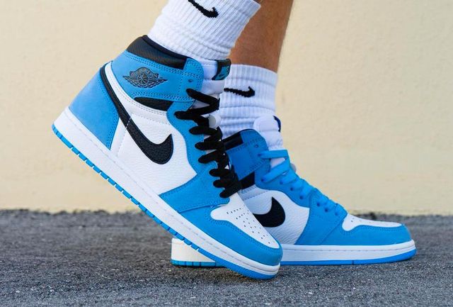 Take Another On-Foot Look at the Air Jordan 1 ‘University Blue ...