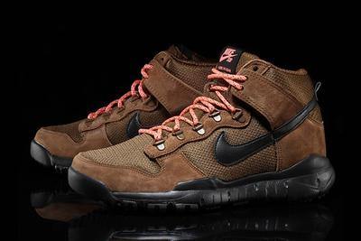 Nike Sb Dunk Hi Boot Military Brown 5