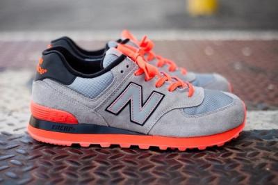 New Balance 574 Infrared Side Profile 1