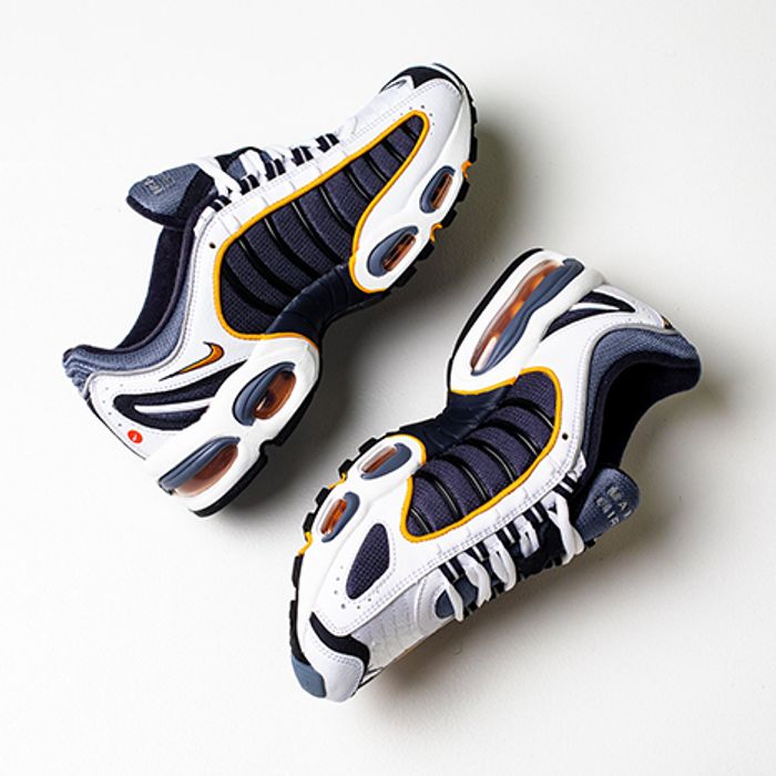 Hit the Air Max Tailwind 4 with Timeless Navy Gold Sneaker Freaker