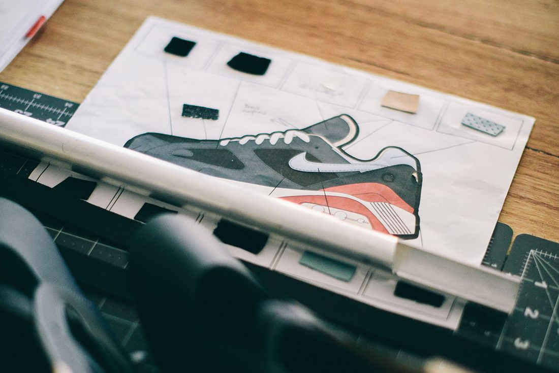 Bespoke Nike Sketch