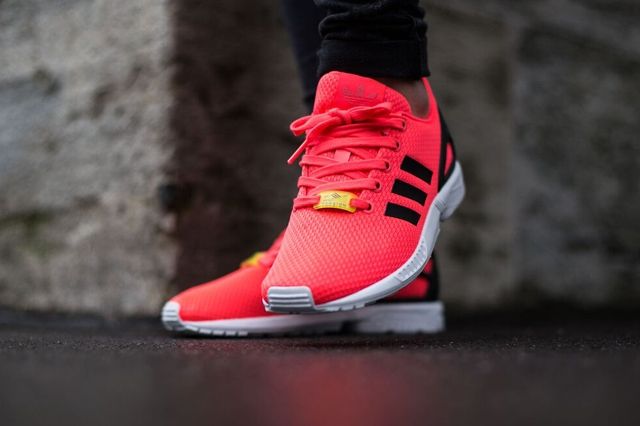 adidas Zx Flux Flame Red Releases