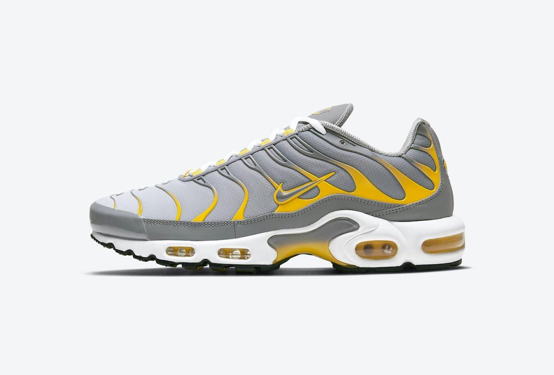 This Grey Nike Air Max Plus Yields to 