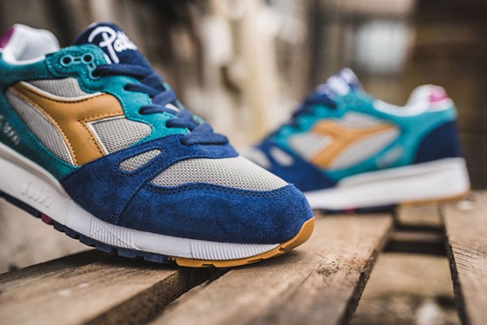 Patta X Diadora S8000 (Pagoda Blue) - Sneaker Freaker