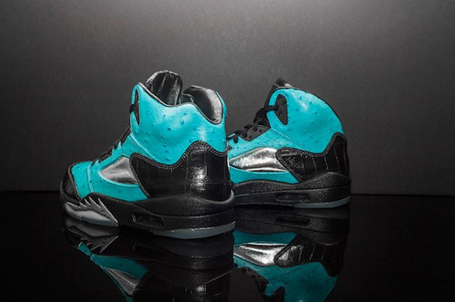 Custom Air Jordan 5 Tiffany Jbf Customs 2