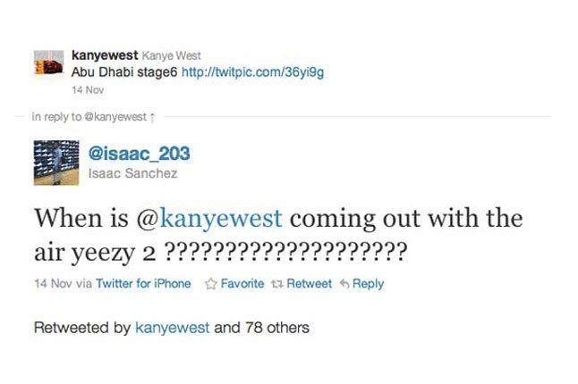 Tweet Yeezy 2 1