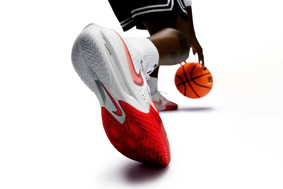 nike zoom basketball red