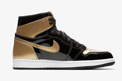 Gold Toe Air Jordan 1 861428 007 Sneaker Freaker 1