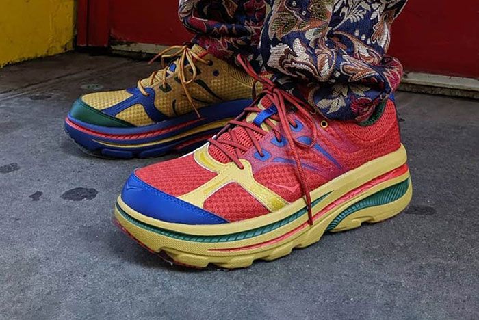 Engineered Garments Hoka One One Bondi B Multi 0 On Foot