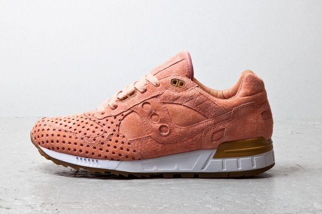 Playcloths X Saucony Shadow 500 Cotton Candy Pack Coral 1
