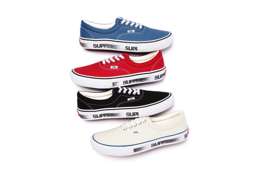 Supreme X Vans Era Low Motion Logo Pack - Releases